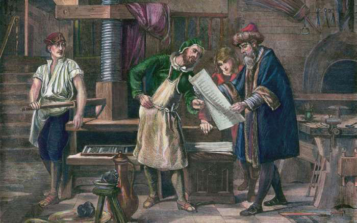 یوهانس گوتنبرگ / Johannes Gutenberg