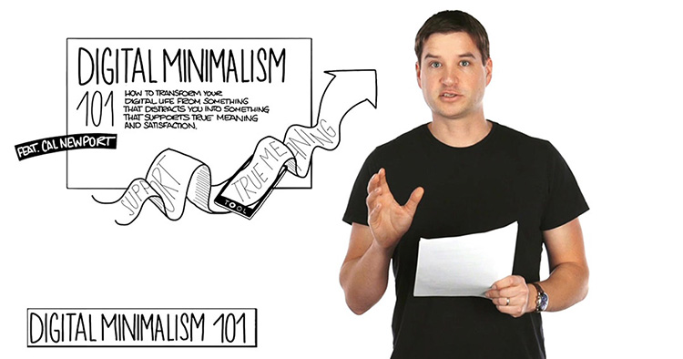 digital minimalism book/کتاب مینیمالیسم دیجیتال