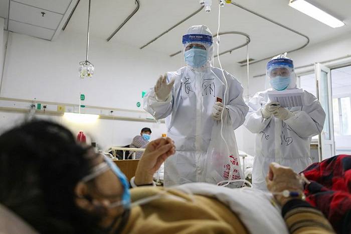 بیمارستانی در ووهان چین