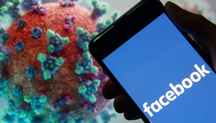 کاهش تبلیغات فیسبوک به خاطر شیوع بیماری کرونا