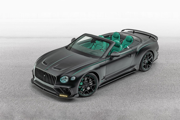 بنتلی کانتیننتال GT V8 با تیونینگ منصوری رونمایی شد