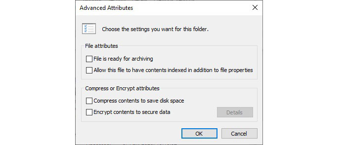 Hide Windows 10 file using File Explorer - 4