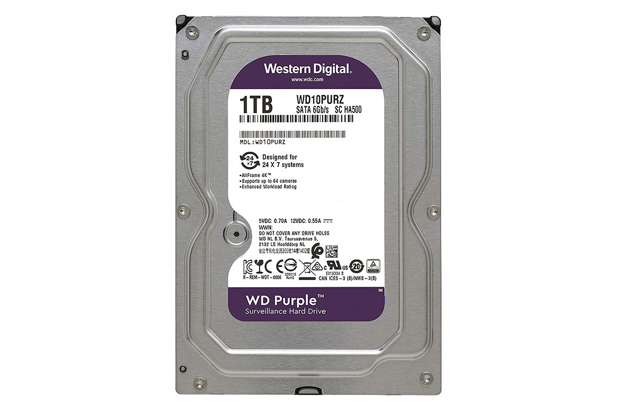 وسترن دیجیتال Purple WD10EJRX ظرفیت 1 ترابایت