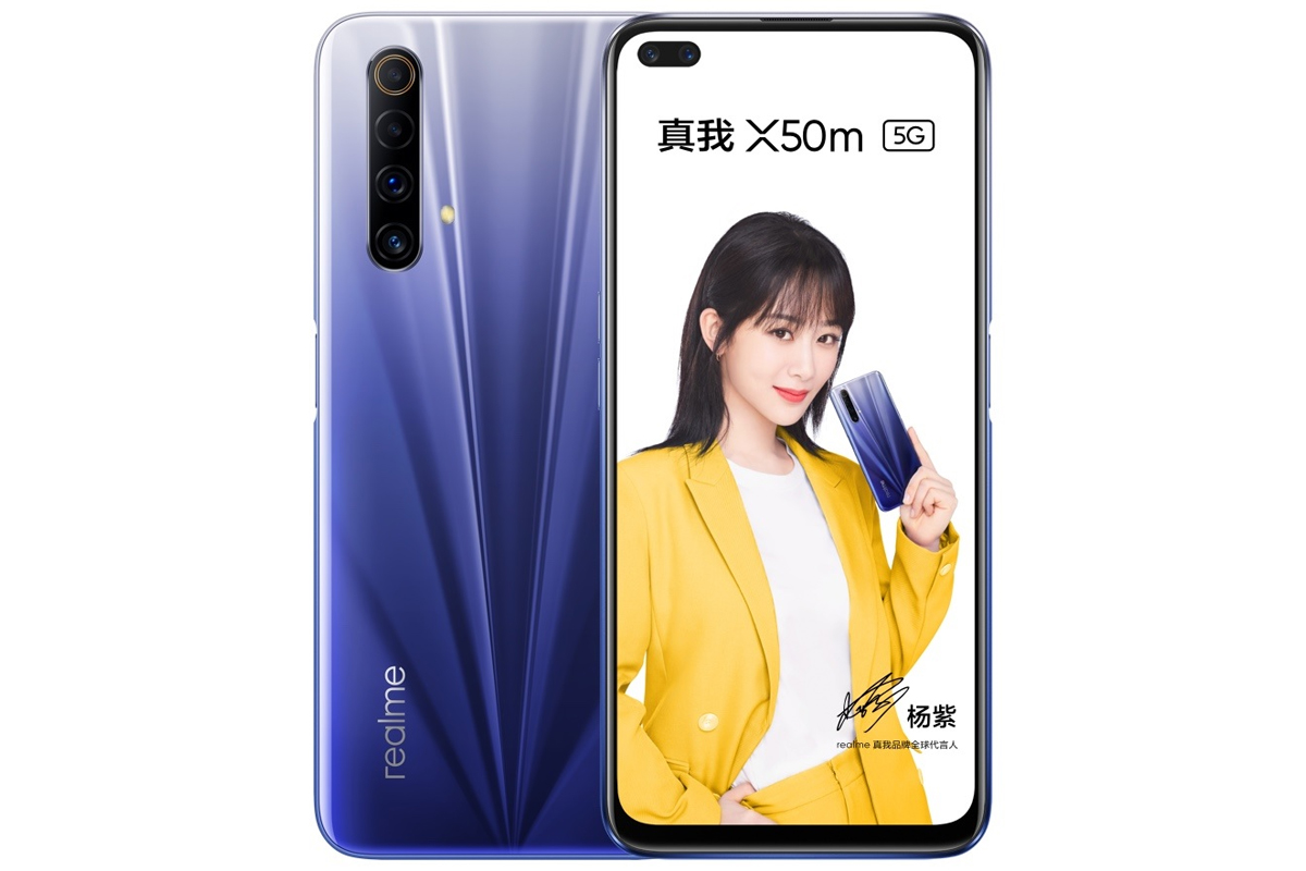 ریلمی X50m 5G با تراشه اسنپدراگون 765G و نمایشگر ۱۲۰ هرتز معرفی شد