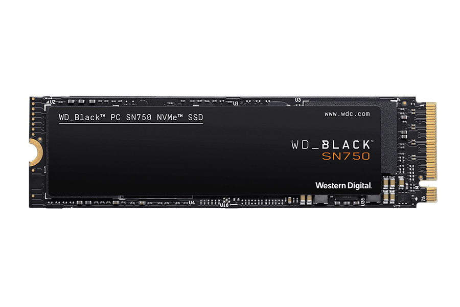 وسترن دیجیتال BLACK SN750 PCIe M.2 ظرفیت 500 گیگابایت