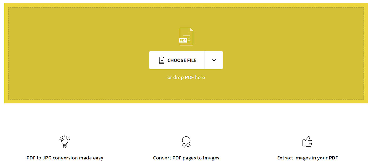 تبدیل PDF به عکس ازطریق وب‌سایت smallpdf 