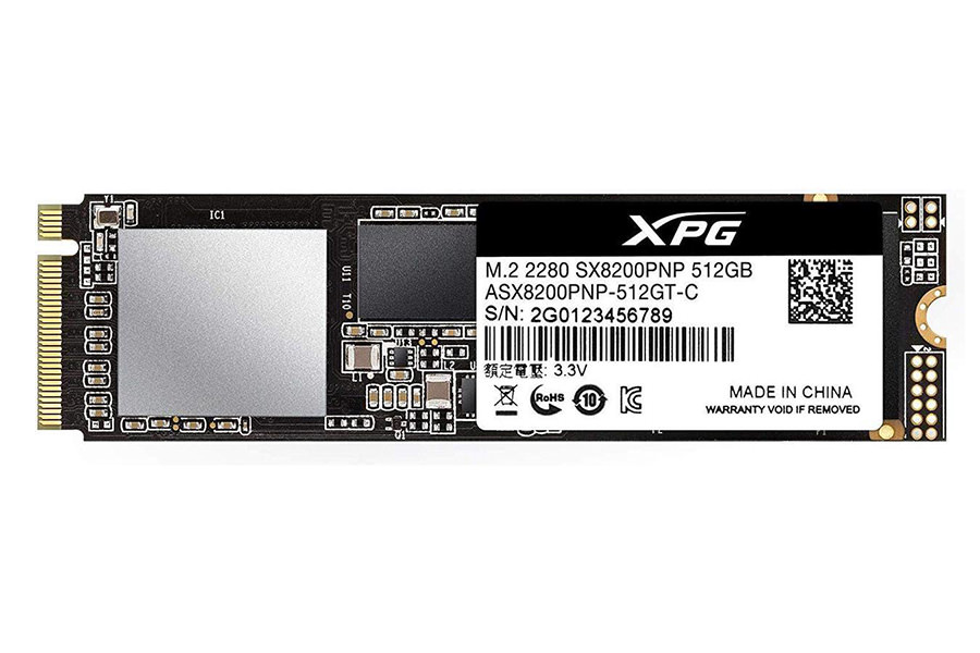 ای دیتا XPG SX8200 Pro NVMe M.2 ظرفیت 512 گیگابایت