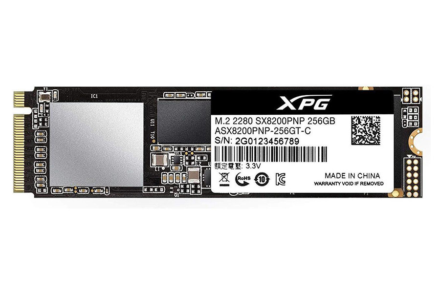 ای دیتا XPG SX8200 Pro NVMe M.2 ظرفیت 256 گیگابایت