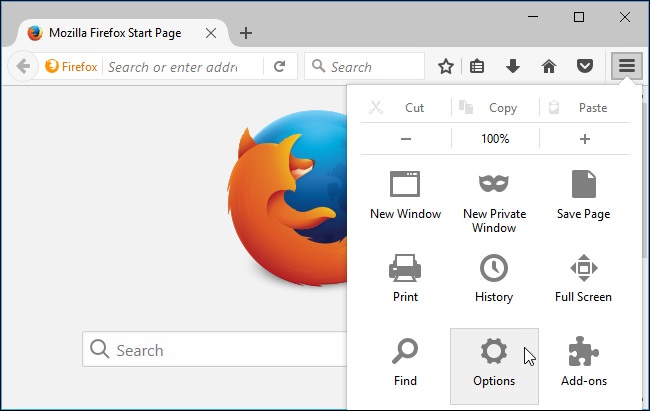 firefox private