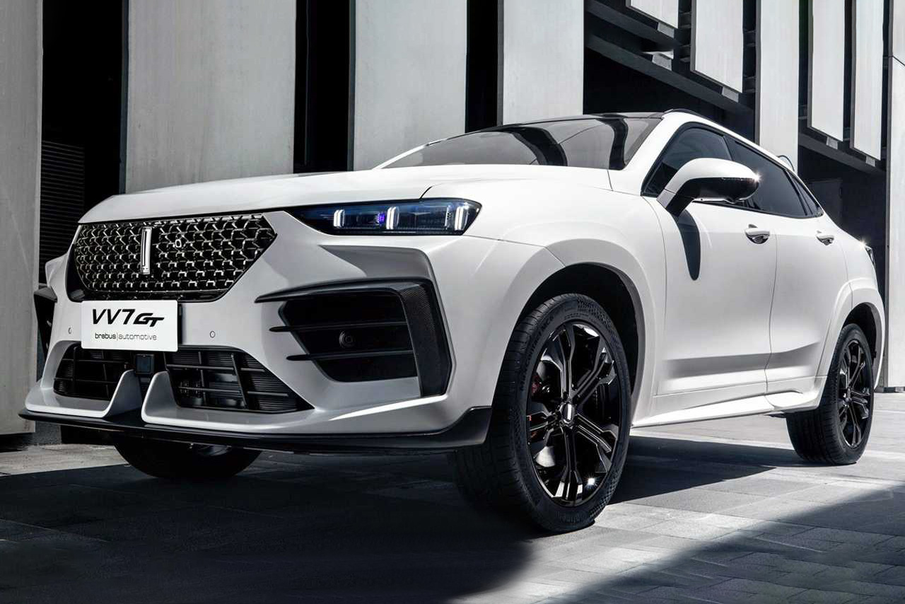sWey VV7 GT؛ کراساور چینی با تیونینگ برابوس