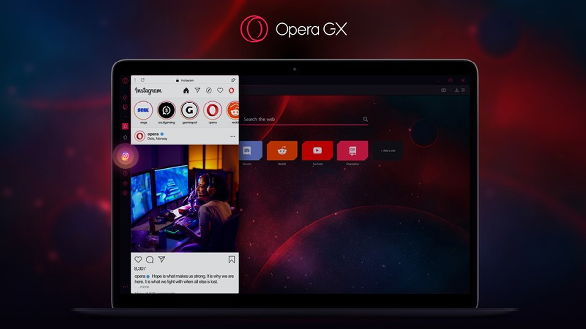 مرورگر گیمینگ اپرا جی ایکس / Opera GX
