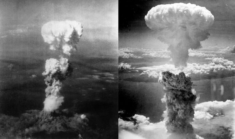 بمب اتمی در هیروشیما و ناکازاکی