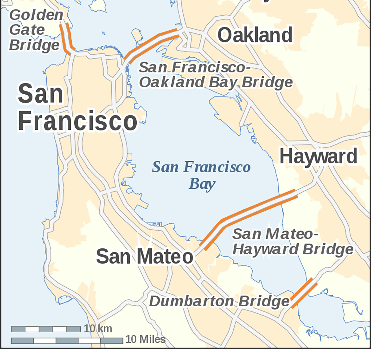  موقعیت  پل گلدن گیت / Golden Gate