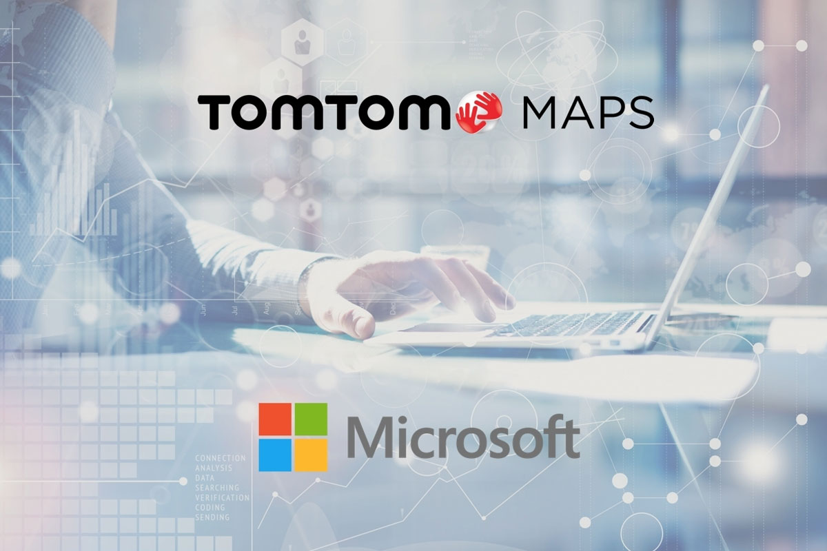 سرویس نقشه مایکروسافت بینگ از TomTom