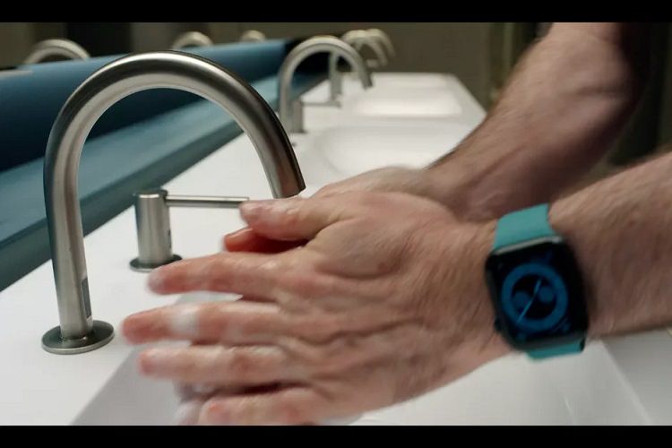 اپل واچ برای شستن صحیح دست‌ها به شما کمک می‌کند