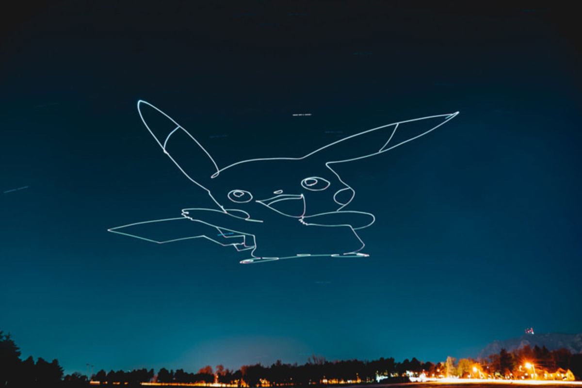 ساخت انیمیشن‌های استاپ‌موشن با استفاده از پهپاد در آسمان
