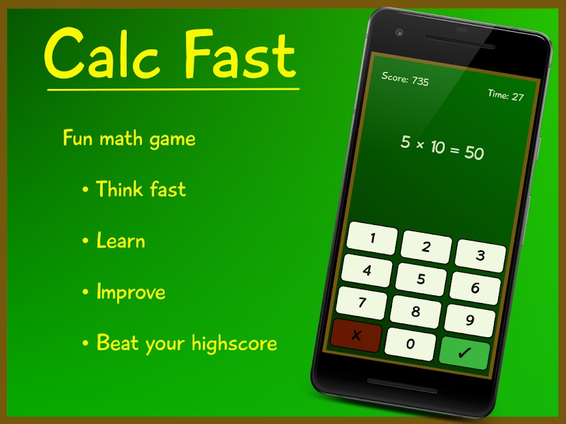 اسکرین شات اپلیکیشن Calc Fast