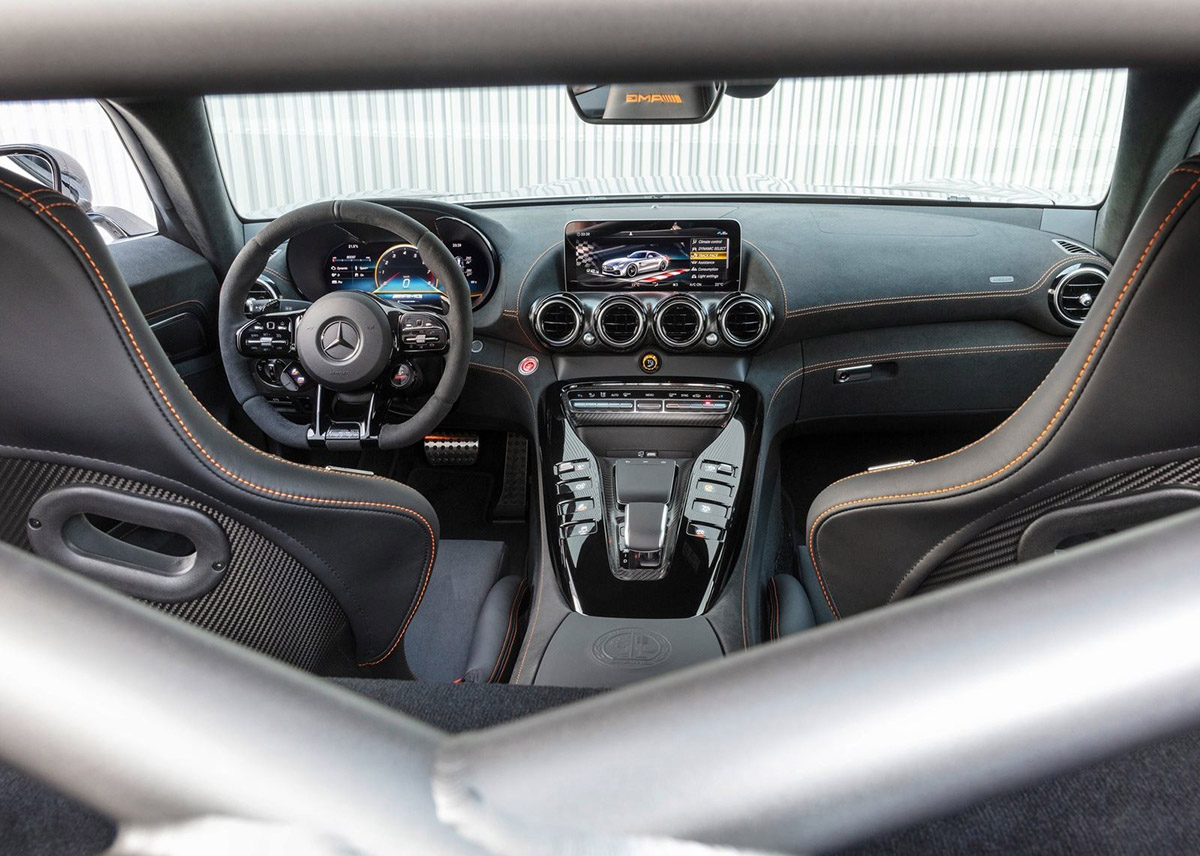 AMG GT Black Series بلک سریز 2021 نمای روبرو