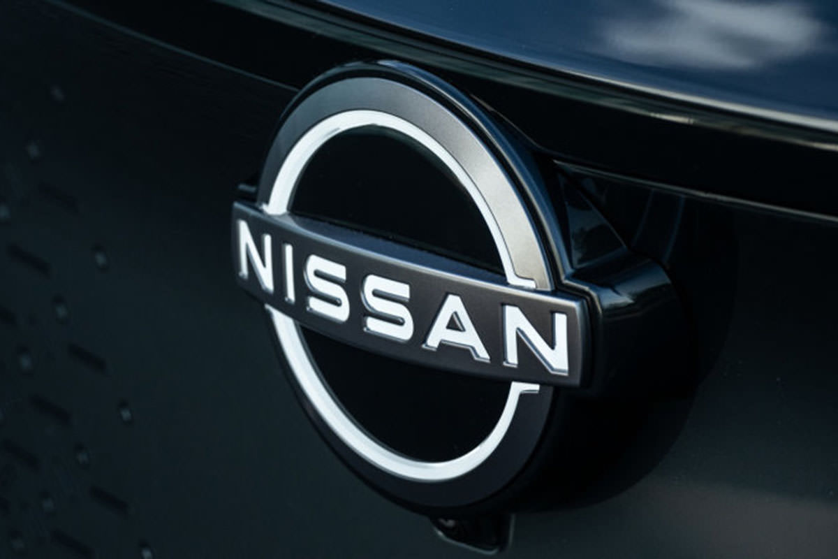 لوگو جدید نیسان / nissan در خودروی الکتریکی آریا