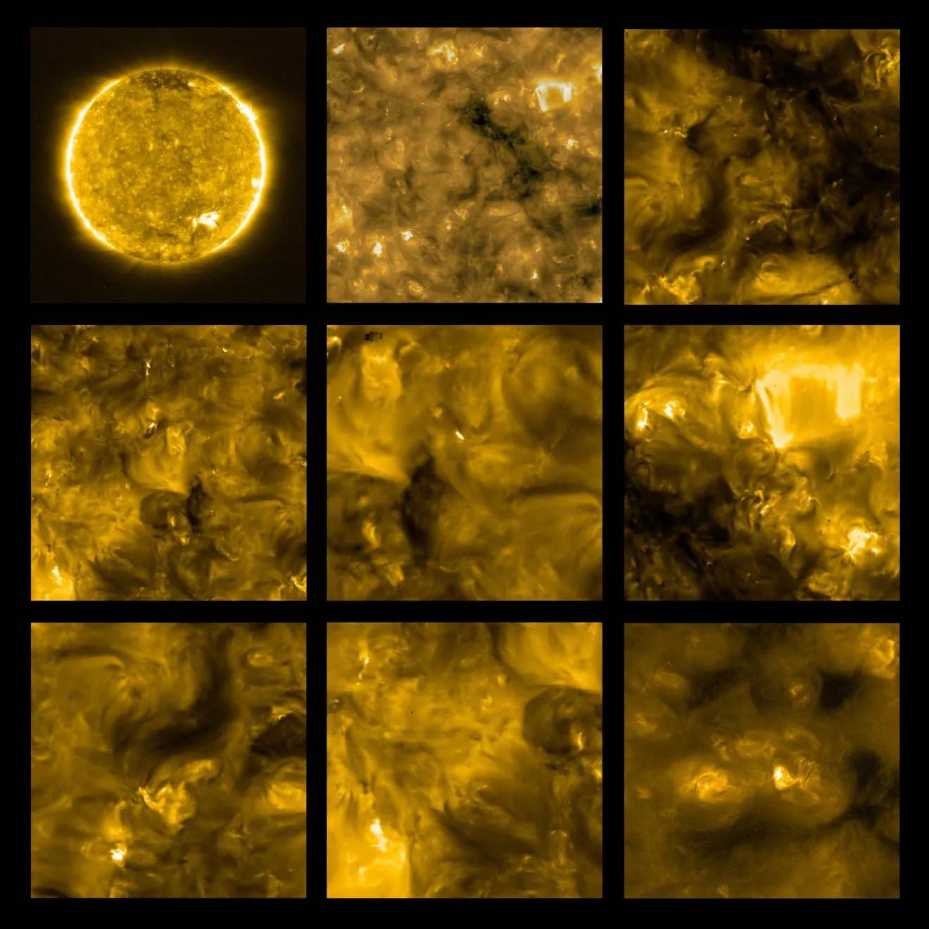 نخستین نمای سولار اوربیتر از خورشید