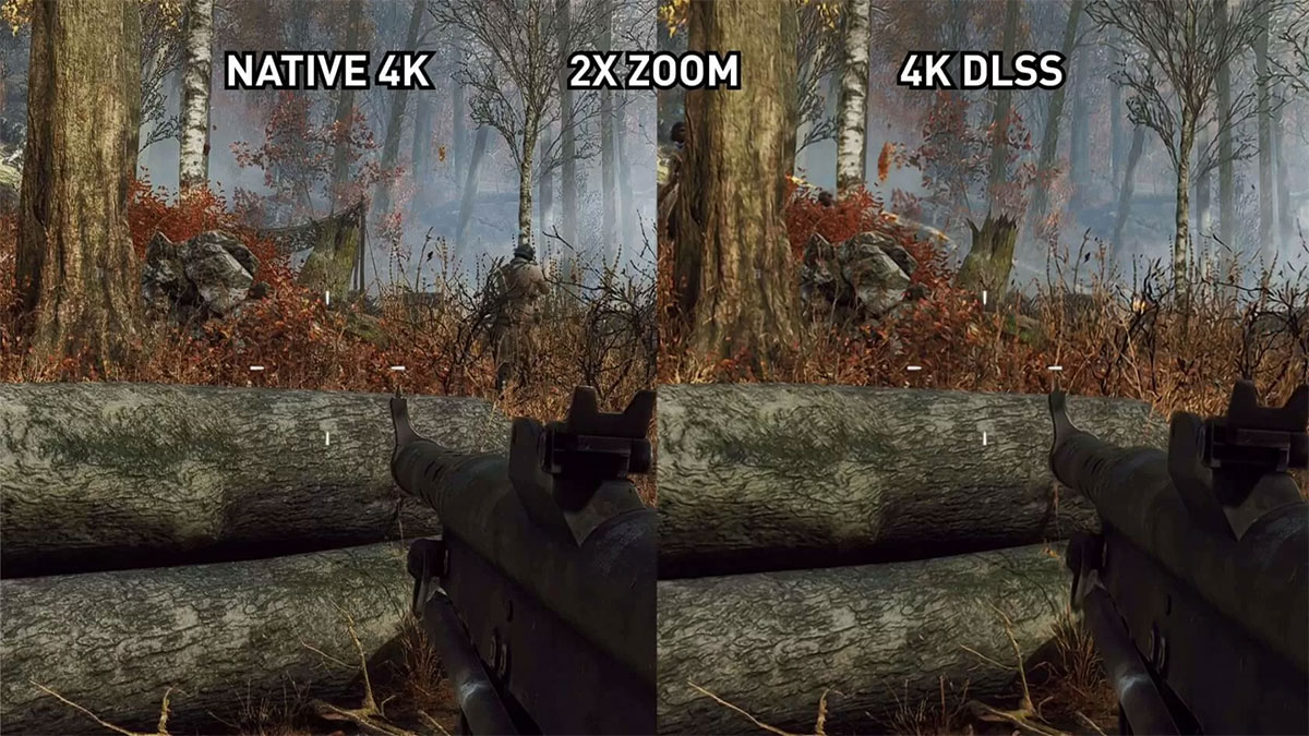 مقایسه 4K و 4K DLSS