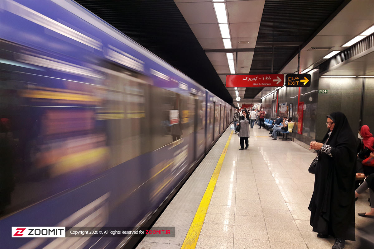 افزایش مسافران مترو باوجود لغو طرح ترافیک