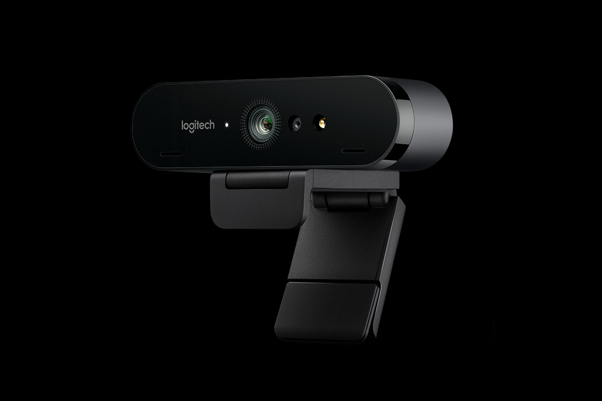 وب کم لاجیتک Logitech Brio 4K Pro Webcam از نمای جلو