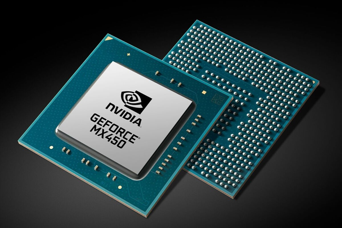 پردازنده گرافیکی Nvidia GeForce MX450 برای لپ تاپ ها معرفی شد