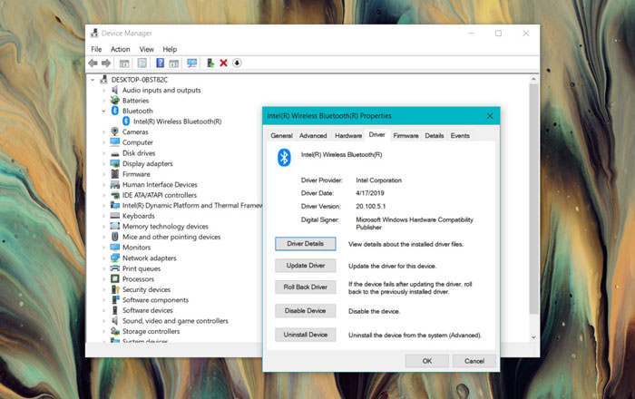 بازگرداندن نسخه‌ی پیشین از درایور بلوتوث در ویندوز 10