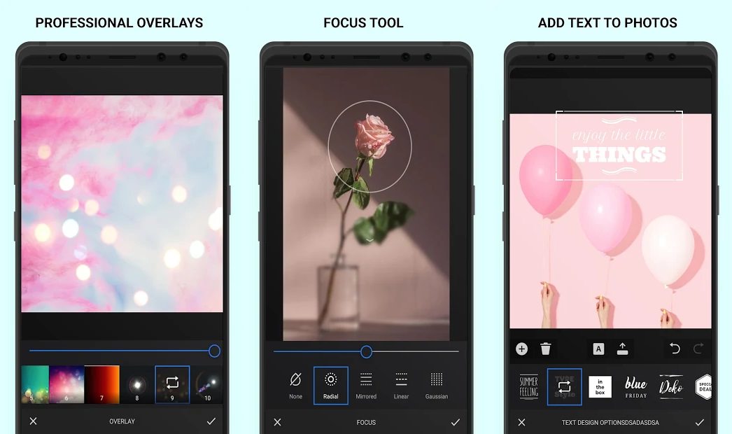 اسکرین شات اپلیکیشن Analog Pink - Palette Pink - Film Filters