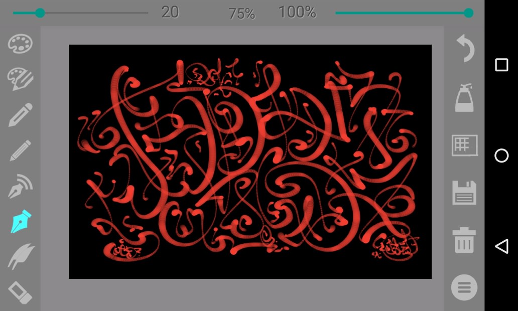 اسکرین شات اپلیکیشن Calligrapher Pro