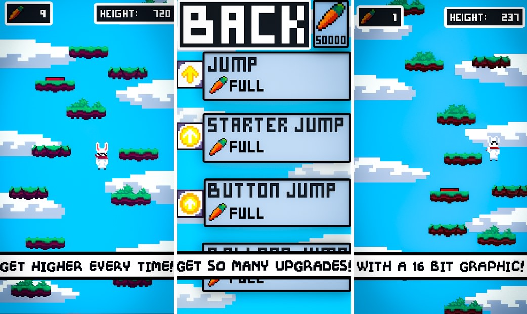 اسکرین شات بازی Rabbit Jump