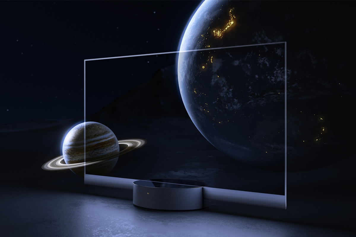 تلویزیون شفاف 55 اینچی شیائومی رونمایی