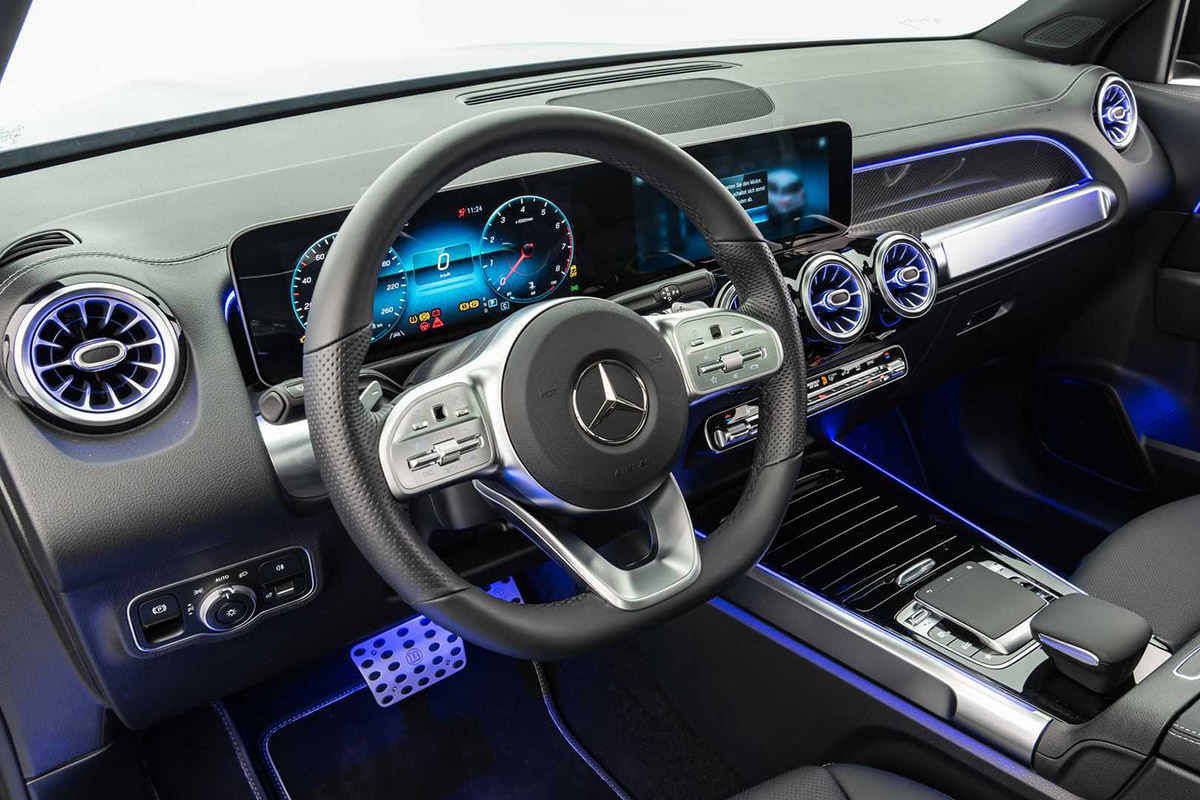 نمای داخل کابین کراس اور مرسدس بنز جی ال بی تیونینگ برابوس / Brabus Mercedes-Benz GLB 