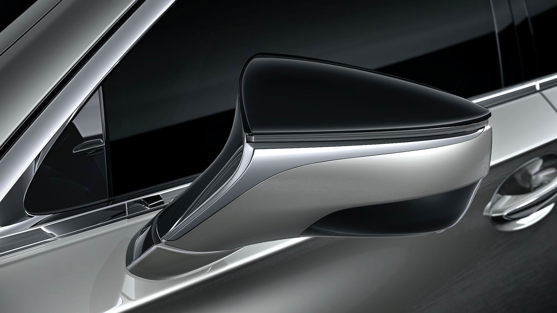 آینه بغل سدان پرچم دار لکسوس ال اس / 2021 Lexus LS