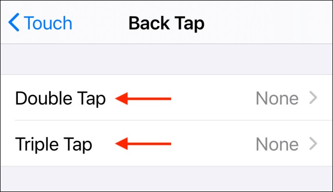 Back Tap iOS 14