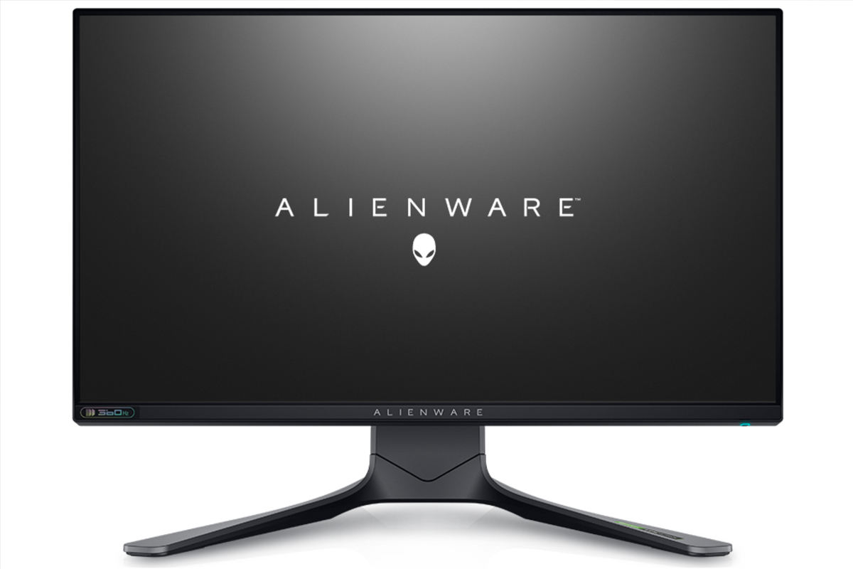 مانیتور 360 هرتز Alienware 25 از نمای جلو