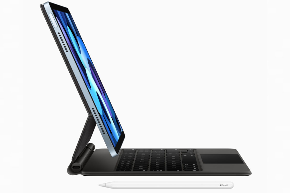 آیپد ایر 2020 اپل / iPad Air با مجیک کیبورد / Magic Keyboard