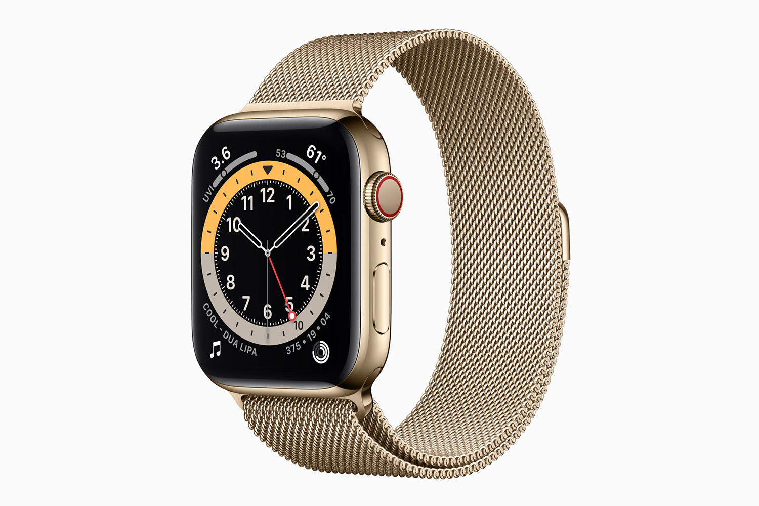 مدل طلایی اپل واچ سری ۶ / Apple Watch Series 6