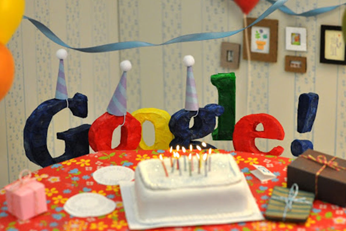گوگل تولد ۲۲ سالگی خود را با انتشار دودل جدید جشن گرفت