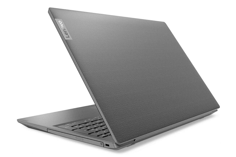لپ تاپ لنوو v155 رنگ خاکستری از نمای پشت