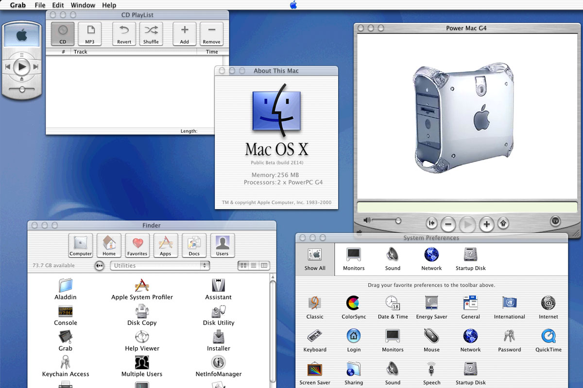 نگاهی به تاریخچه بیست‌ساله Mac OS X
