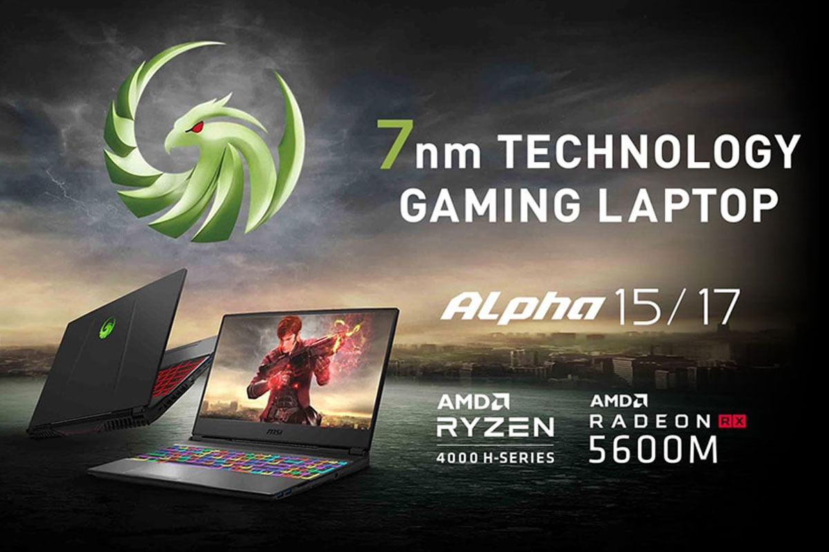 لپتاپ های جدید MSI Alpha 15 و Alpha 17 با پردازنده های AMD معرفی شدند