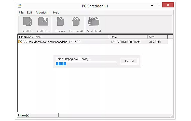 نرم افزار PC Shredder