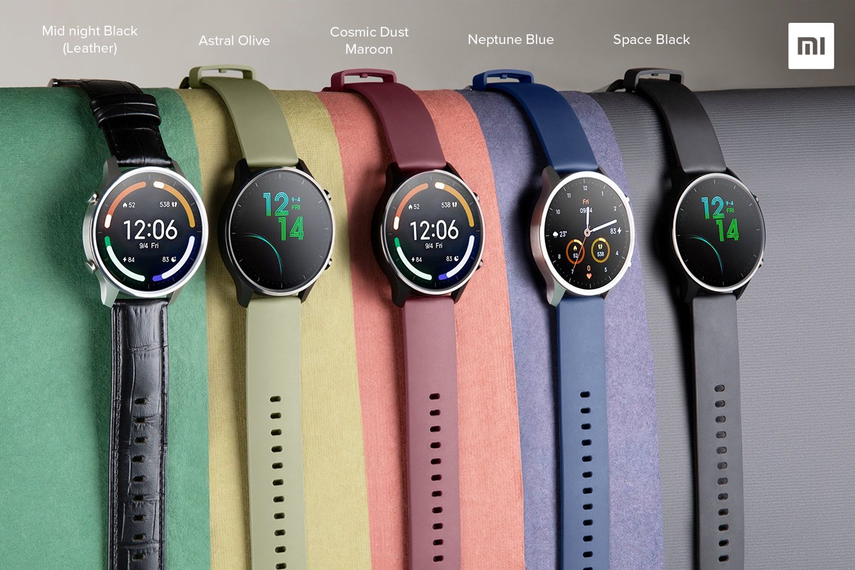 رنگ بندی ساعت شیائومی Xiaomi Mi Watch Revolve با انواع بندها