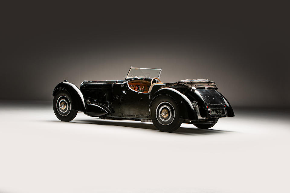 1937 Bugatti Type 57 بوگاتی تایپ 57 مدل 1937 نمای پشت