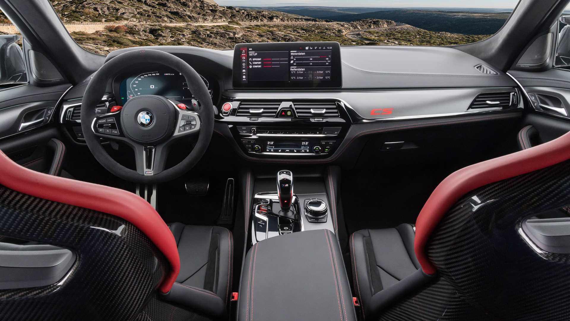 BMW M5 CS بی ام و ام 5 سی اس 2022 نمای داخل