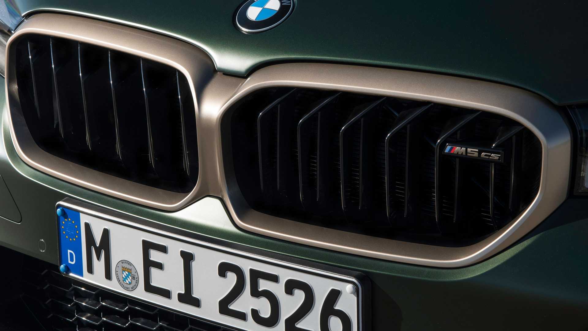 BMW M5 CS بی ام و ام 5 سی اس 2022 نمای جلوپنجره