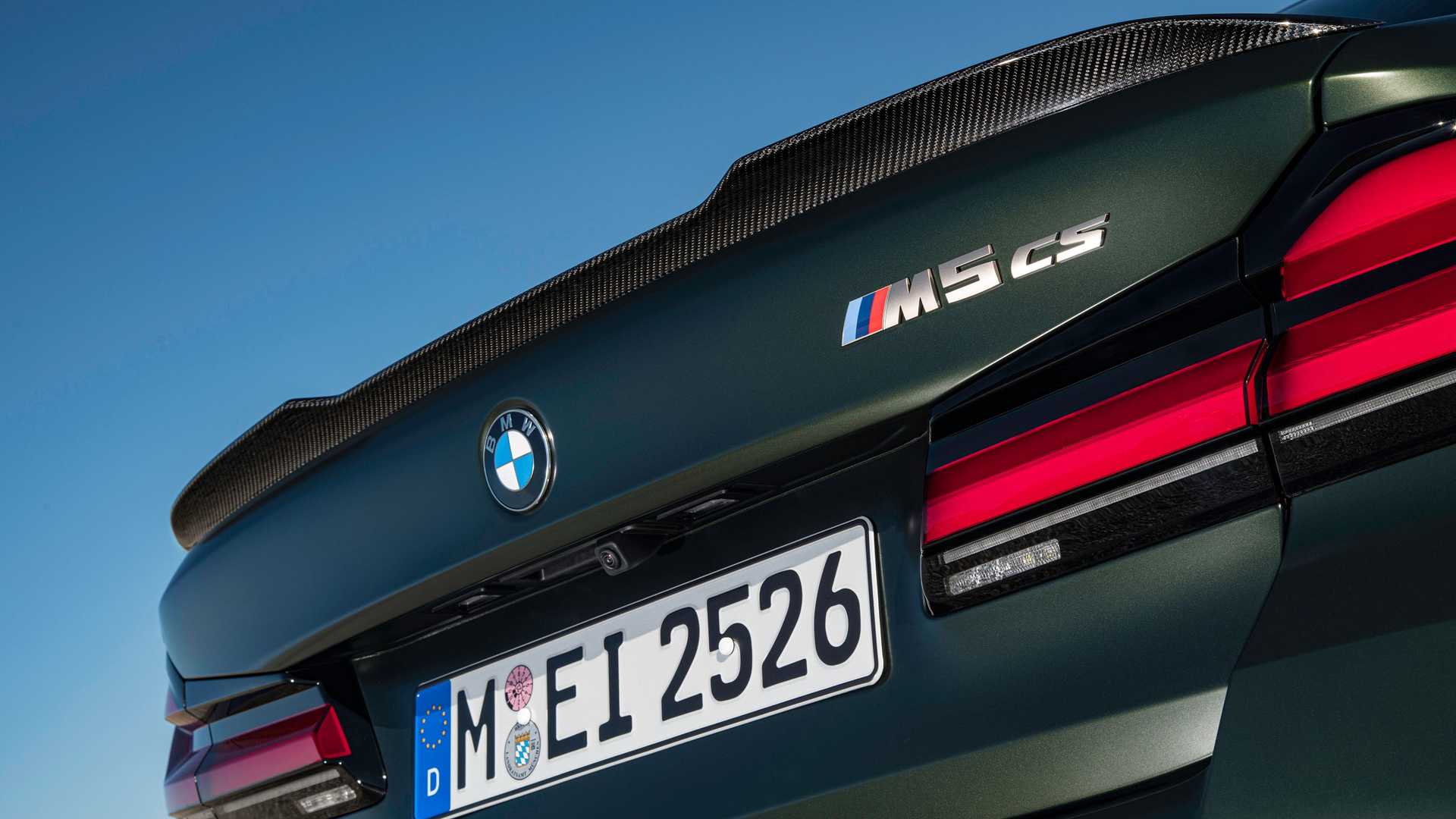 BMW M5 CS بی ام و ام 5 سی اس 2022 نمای صندوق