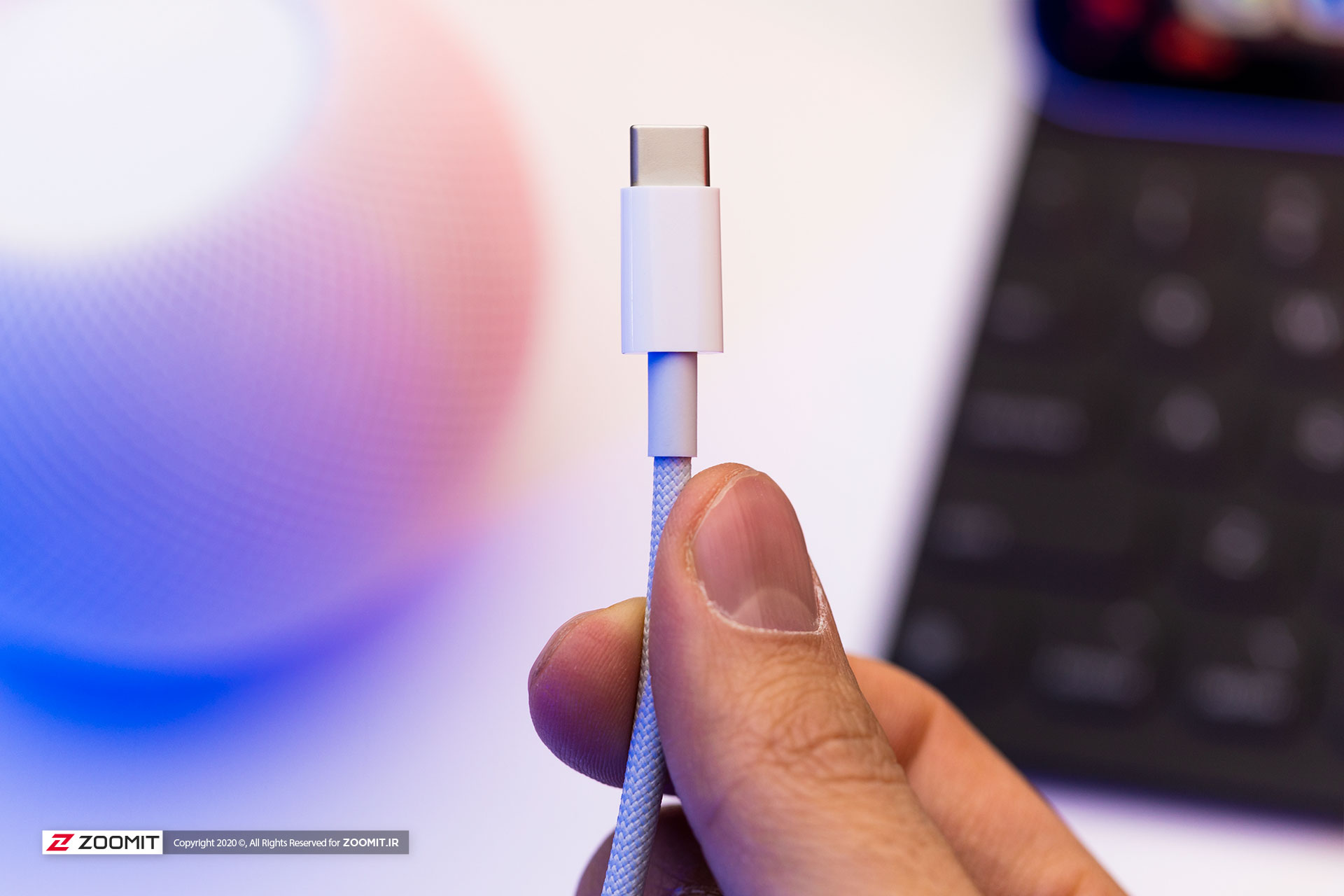 کابل USB Type-C هوم‌پاد مینی اپل